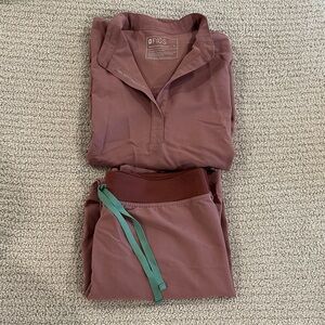 Figs Scrub Set S Rafaela Top M Livingston Bottoms